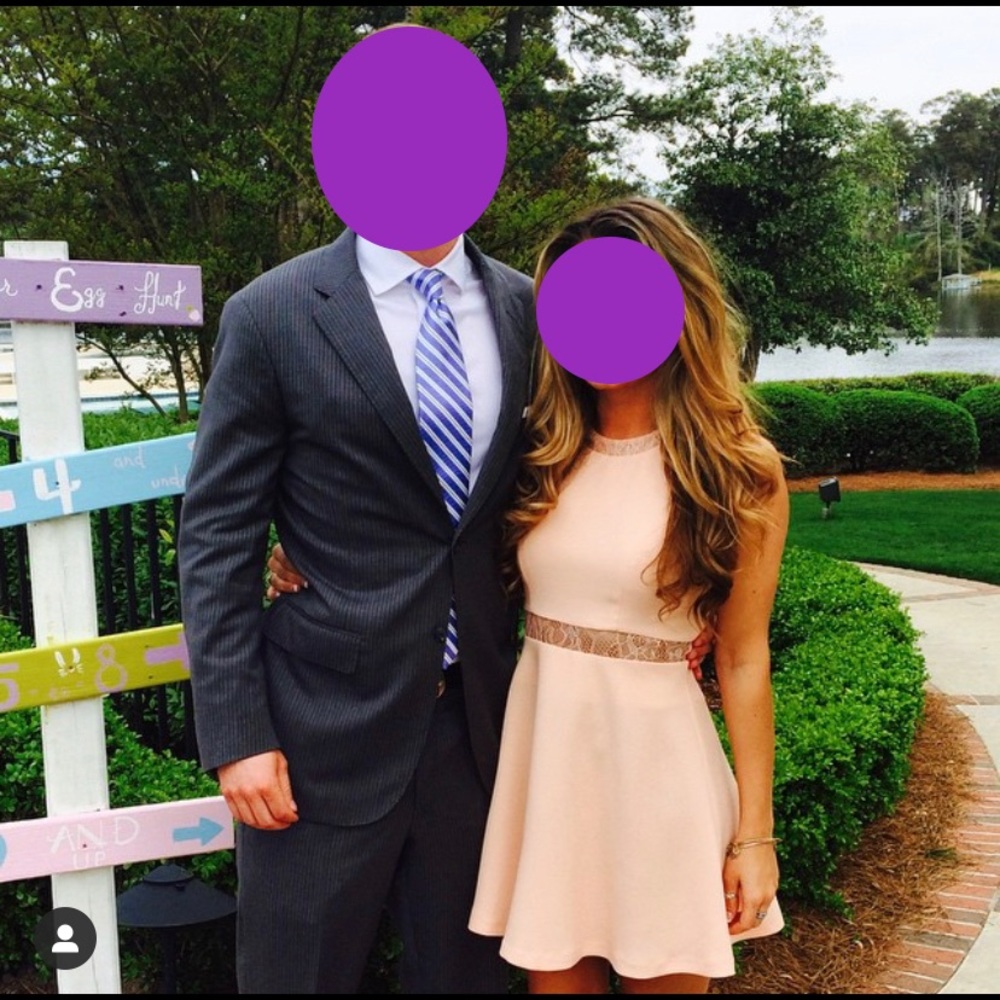 Pink BCBG dress